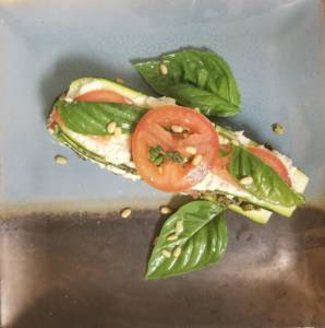 Vegan zucchini lasagna