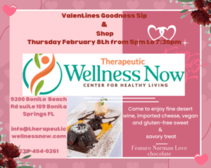 Valentine's Goodness Sip & Shop Event @ Valentine's Goodness Sip & Shop