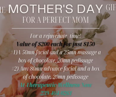 Mother's Day package Value $200 for just $150