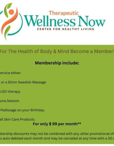 Spa Monthly Membership